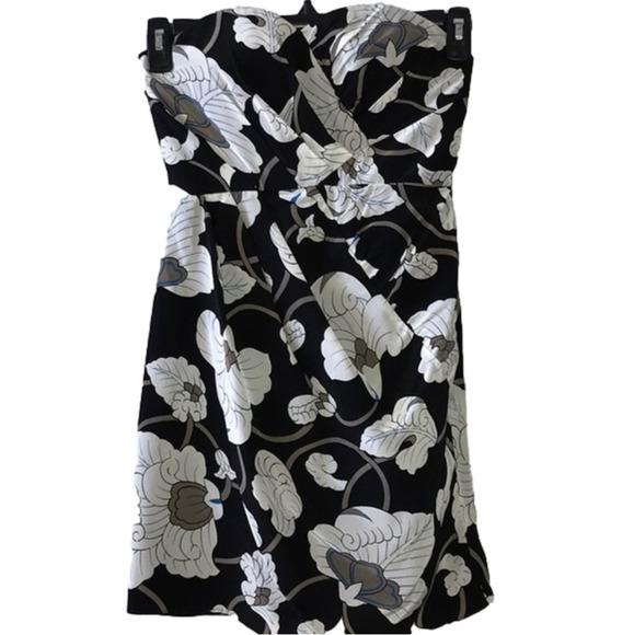 TIBI New York Bianca Strapless Cocktail Dress - Picture 2 of 8